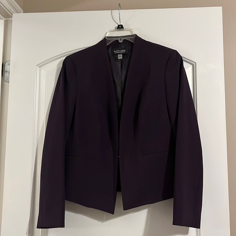 Eggplant colored blazer